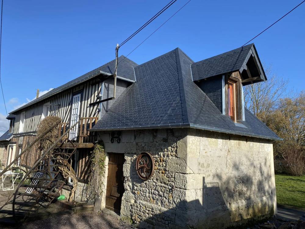 Démoussage à Saint-Pierre en Auge