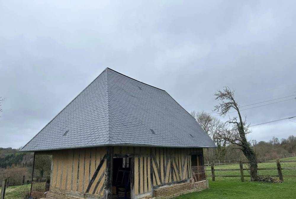 Réparation de toiture à Saint-Pierre en Auge