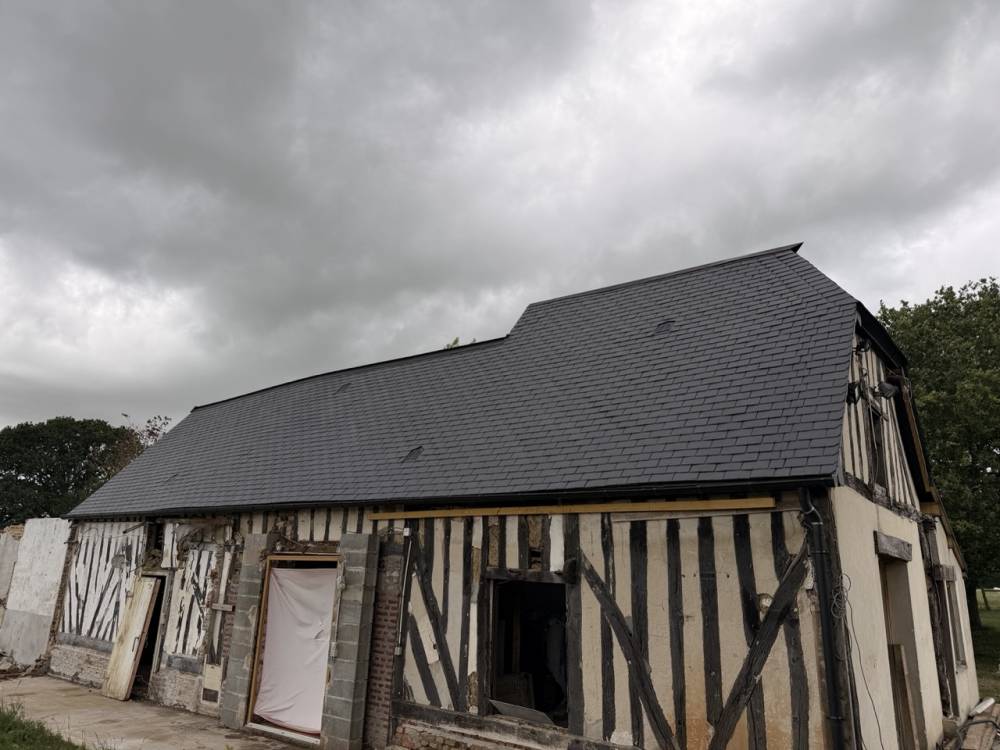 AMMEVILLE ardoises renovation